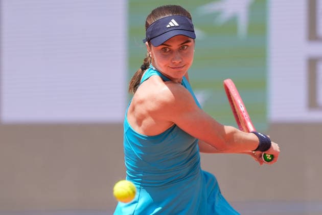 Iva Jovic of United States during the match against Coco Gauff of United States at the Internazionali BNL d Italia 2026 tennis tournament at Foro Italico in Rome (Italy) on May, 11, 2026. AntoniettaxBaldassarre