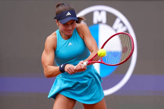 Iva Jovic of United States during the match against Coco Gauff of United States at the Internazionali BNL d Italia 2026 tennis tournament at Foro Italico in Rome (Italy) on May, 11, 2026. AntoniettaxBaldassarre