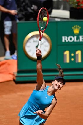 Foto IPP Cavaliere Emiliano. Roma 11 05 2026. Tennis Internazionali d Italia 2026. Nella foto: Iva Jovic. Italy Photo Press - World Copyright italy ITALY  Copyright: xR4924_italyphotopressx