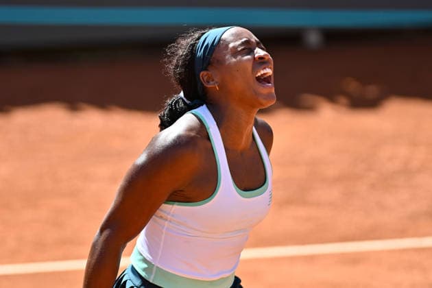 Foto IPP Cavaliere Emiliano. Roma 11 05 2026. Tennis Internazionali d Italia 2026. Nella foto: Coco Gauff. Italy Photo Press - World Copyright italy ITALY  Copyright: xR4924_italyphotopressx