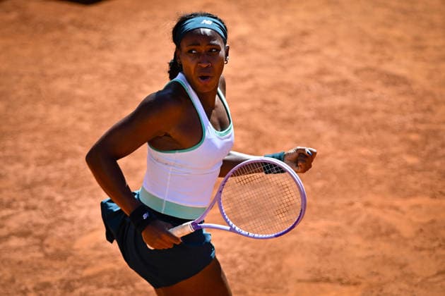 Foto IPP Cavaliere Emiliano. Roma 11 05 2026. Tennis Internazionali d Italia 2026. Nella foto: Coco Gauff. Italy Photo Press - World Copyright italy ITALY  Copyright: xR4924_italyphotopressx