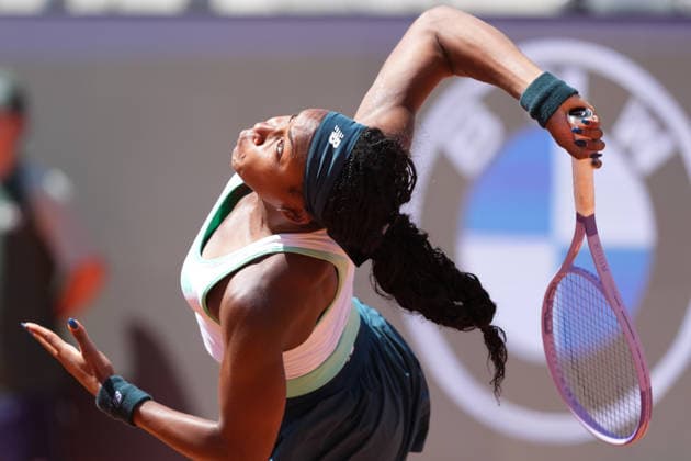 Coco Gauff of United States during the match against Iva Jovic of United States at the Internazionali BNL d Italia 2026 tennis tournament at Foro Italico in Rome (Italy) on May, 11, 2026. AntoniettaxBaldassarre