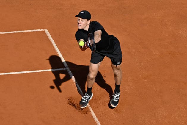 Foto IPP Cavaliere Emiliano. Roma 11 05 2026. Tennis Internazionali d Italia 2026. Nella foto: Jannik Sinner. Italy Photo Press - World Copyright italy ITALY  Copyright: xR4924_italyphotopressx