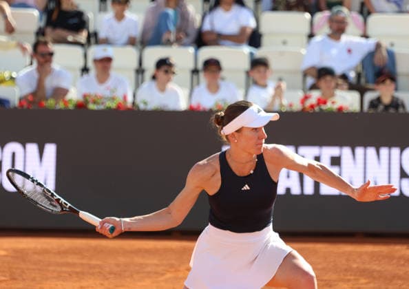 May 11, 2026, Rome, Lazio, Italy: ELINA SVITOLINA of Ukraine during the match against N. Bartunkova of Czech Republic in the fourth round of tennis tournament WTA, Tennis Damen 1000 Internazionali BNL DÃ¢â‚¬â ¢Italia, Rome, Italy. Svitolina won 6:2, 6:3. Rome Italy - ZUMAc278 20260511_zsp_c278_100 Copyright: xMarcinxCholewinskix