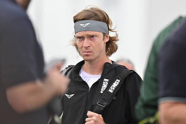 11th May 2026, Foro Italico, Rome, Italy; Italian Open Tennis, Day 8; Andrey Rublev RUS AllShotLive