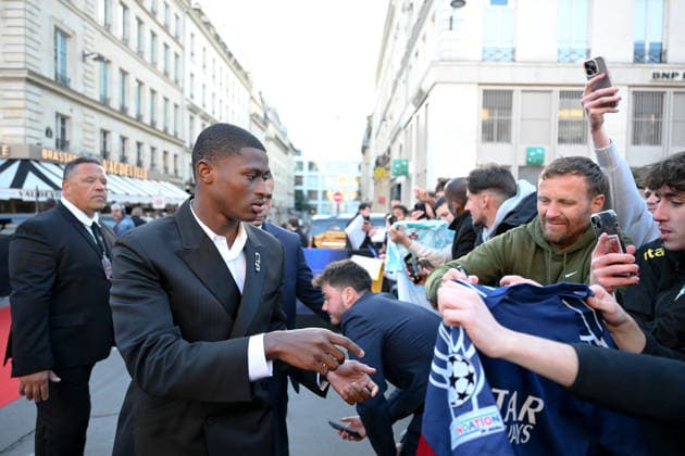 Trophee UNFP 2026 25 Nuno MENDES (psg) during the 2026 UNFP Trophy ceremony at Palais Brongniart on May 11, 2026 in Paris, France. Paris France  Copyright: xFEPx 776493480