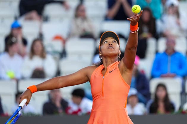 Naomi Osaka of Japan during the match against Iga Swiatek of Poland at the Internazionali BNL d Italia 2026 tennis tournament at Foro Italico in Rome (Italy) on May, 11, 2026. AntoniettaxBaldassarre