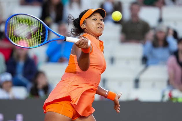Naomi Osaka of Japan during the match against Iga Swiatek of Poland at the Internazionali BNL d Italia 2026 tennis tournament at Foro Italico in Rome (Italy) on May, 11, 2026. AntoniettaxBaldassarre