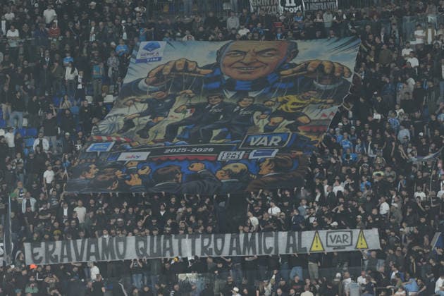 SSSC Napoli supporter during the Serie A soccer match between Napoli and Bologna at the Diego Armando Maradona Stadium in Naples, southern italy - Monday , May 11, 2026. - Soccer .  Copyright: xAlessandroxGarofalo LaPressex