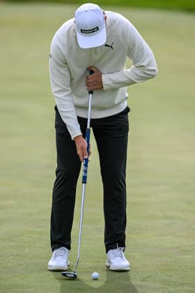 NEWTON SQUARE, PA - MAY 11: Matti Schmid of Germany is shown during the 2026 PGA, Golf Herren Championship on May 11th, 2026 at Aronimink Golf Club in Newtown Square, PA. (Photo by Terence Lewis Icon Sportswire) GOLF: MAY 11 PGA PGA Championship EDITORIAL USE ONLY Icon260511013