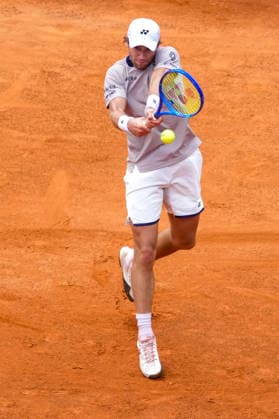 Casper Ruud of Norway during the match against Lorenzo Musetti of Italy at the Internazionali BNL d Italia 2026 tennis tournament at Foro Italico in Rome (Italy) on May, 12, 2026. AntoniettaxBaldassarre