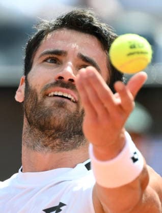 May 12, 2026, Rome: Andrea Pellegrino of Italy in action during his men s singles match against Jannik Sinner of Italy (not pictured) at the Italian Open tennis tournament in Rome, Italy, 12 May 2026. ANSA ETTORE FERRARI Italian Open Tennis Tournament  - ZUMAa110 20260512_zaf_a110_018 Copyright: xEttorexFerrarix