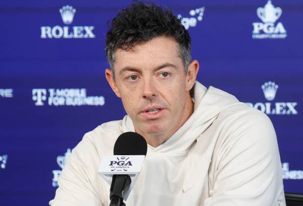 Golf, PGA Championship in Newtown Square, Press conference