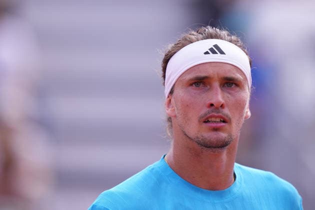 Alexander Zverev during the match between Luciano Darderi (ITA) vs Alexander Zverev (GER) at the Italian Open in Rome, Tuesday, May 12, 2026. (Alfredo Falcone LaPresse)  Copyright: xAlfredoxFalcone LaPressex