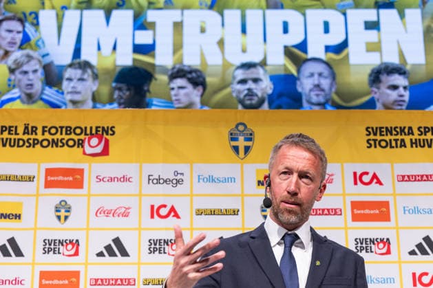 260512 Head coach Graham Potter of the Swedish men s national football team during a press conference, PK, Pressekonferenz on May 12, 2026 in Stockholm. Photo: Jonathan Näckstrand BILDBYRAN COP 94 JN0270 fotboll football soccer fotball vm FIFA World Cup, WM, Weltmeisterschaft, Fussball presskonferens press conference sverige sweden sverige a bbeng *** 260512 Head coach Graham Potter of the Swedish men s national football team during a press conference on May 12, 2026 in Stockholm Photo Jonathan Näckstrand BILDBYRAN COP 94 JN0270 fotboll football soccer fotball vm fifa world cup presskonferens press conference sverige sweden sverige a bbeng  Copyright: JONATHANxNÄCKSTRAND BB260512JN042