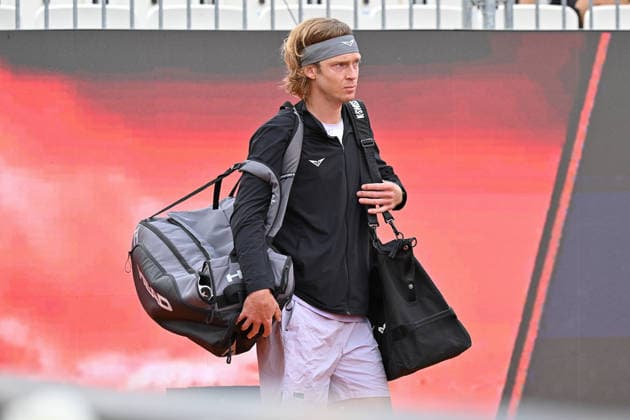 RECORD DATE NOT STATED 11th May 2026, Foro Italico, Rome, Italy; Italian Open Tennis, Day 8; Andrey Rublev AllShotLive