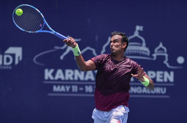 Tennis, ATP Challenger Tournament, Karnataka Open in Bengaluru, India