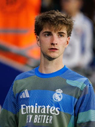 Cesar Palacios seen during LaLiga EASPORTS game between teams of RCD Espanyol de Barcelona and Real Madrid FC at RCDE Stadium (Maciej Rogowski Ball Raw Images) Barcelona RCDE Stadium Spain Copyright: xMaciejxRogowskix maciejrogowski_espanyol_realmadrid_2526-91