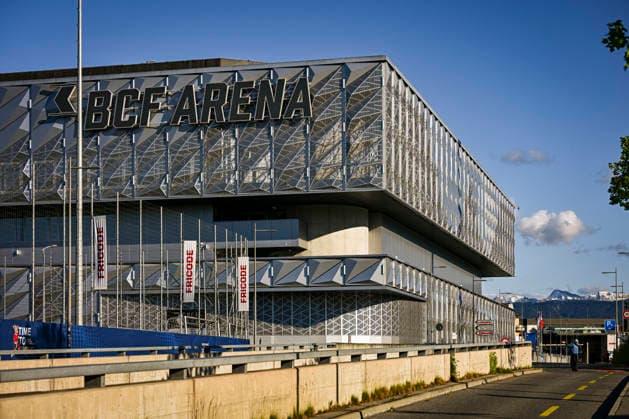 The BCF Arena in Fribourg, Switzerland, pictured on May 12, 2026. (CTKxPhoto RadekxPetrasek) CTKPhotoP2026051209249  CTKPhotoP2026051209249