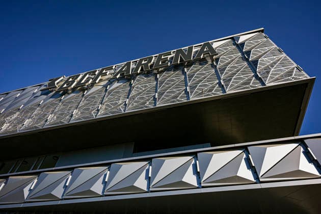 The BCF Arena in Fribourg, Switzerland, pictured on May 12, 2026. (CTKxPhoto RadekxPetrasek) CTKPhotoP2026051209251  CTKPhotoP2026051209251