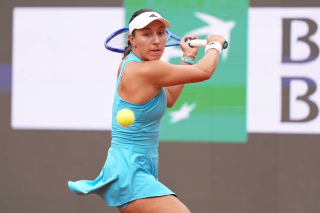 Jessica Pegula of United States during the match against Iga Swiatek of Poland at the Internazionali BNL d Italia 2026 tennis tournament at Foro Italico in Rome (Italy) on May, 13, 2026. AntoniettaxBaldassarre
