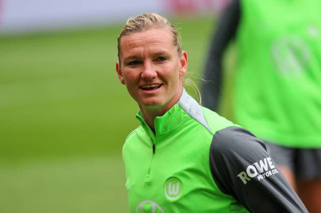 Cologne, Germany 13 May 2026 46 DFB Cup Womens Final 2026 VfL Wolfsburg Women vs FC Bayern Munich Women Final training In the picture Alexandra Popp VfL Copyright: HMBxMedia MadeleinexFantini