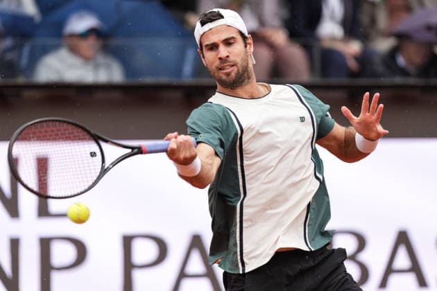 Tennis, ATP tournament in Rome