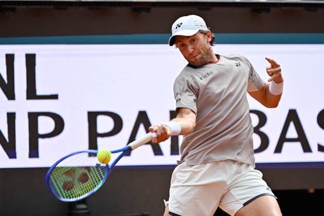 Foto IPP Cavaliere Emiliano. Roma 13 05 2026. Tennis Internazionali d Italia 2026. Nella foto: Casper Ruud. Italy Photo Press - World Copyright italy ITALY  Copyright: xR4924_italyphotopressx