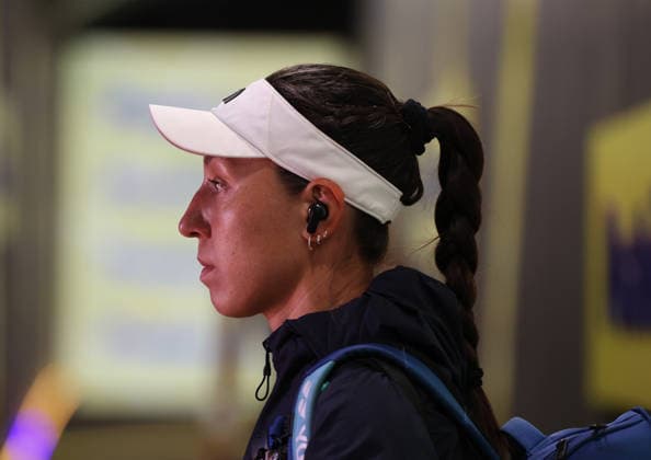 May 13, 2026, Rome, Lazio, Italy: JESSICA PEGULA of USA before the match against I. Swiatek of Poland in the quarterfinals of tennis tournament WTA, Tennis Damen 1000 Internazionali BNL DÃ¢â‚¬â ¢Italia, Rome, Italy. Pegula lost 1:6, 2:6. Rome Italy - ZUMAc278 20260513_zsp_c278_038 Copyright: xMarcinxCholewinskix
