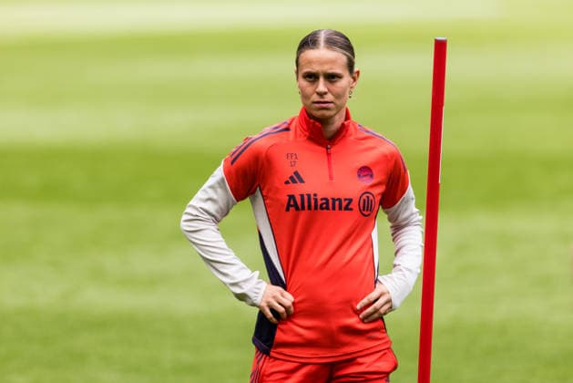 Final training FC Bayern Munich 13 05 2026 Klara Bühl FC Bayern Munich, 17 DFB Cup 46 Womens Final, VfL Wolfsburg FC Bayern Munich, Final training FC Bayern Munich, Cologne, RheinEnergiestadion on 13 05 2026 Copyright: xBEAUTIFULxSPORTS Wunderlx