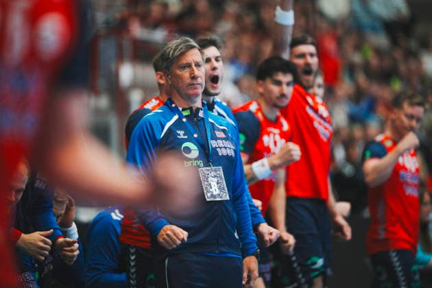 World Championship qualification men s handball Norway Turkey Gjovik 20260513 National team coach Jonas Wille during the World Championship qualifying match in men s handball between Norway and Turkey in Gjovik Olympic Mountain Hall Photo Stian Lysberg Solum NTB Gjovik Norway EDITORIAL USE ONLY RESTRICTED USE FOR BETTING COMPANIES  Copyright: xStianxLysbergxSolumx xNTBx