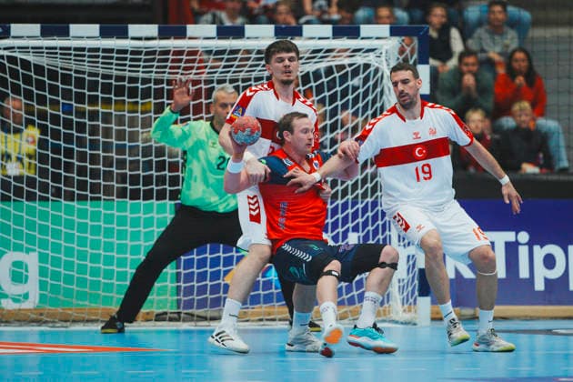 Handball, World Championship Qualifier, Norway - Turkey
