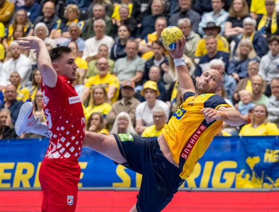 KRISTIANSTAD 2026 05 13 Sweden s Oscar Bergendahl during Wednesday s international handball match between Sweden and Croatia in Kristianstad Arena KRISTIANSTAD SWEDEN x50090x  Copyright: xJohanxNilssonx xTTx HANDBALL SWEDEN-CROATIA