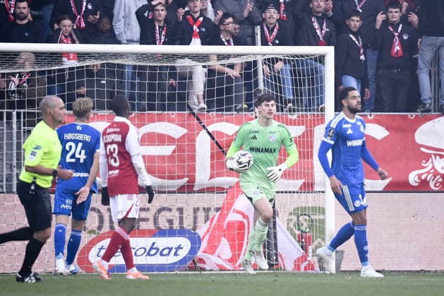 Stade Brestois 29 v RC Strasbourg Alsace - Ligue 1 McDonald s 2025 2026 39 Mike PENDERS (rcsa) during the Ligue 1 McDonald s match between Brest and Strasbourg at Stade Francis Le Ble on May 13, 2026 in Brest, France. Brest France  Copyright: xEwenxGavetx 776496228