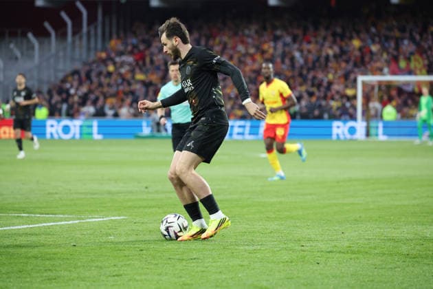 FOOTBALL : RC Lens vs Paris Saint-Germain - Ligue 1 J29 - 13 05 2026 Khvicha KVARATSKHELIA (PSG) lors du match RC Lens vs Paris Saint-Germain, Ligue 1 J29, stade Bollaert-Delelis, le 13 mai 2026 - photo Laurent Sanson PsnewZ  Copyright: xLaurentxSANSONx xPsnewZx