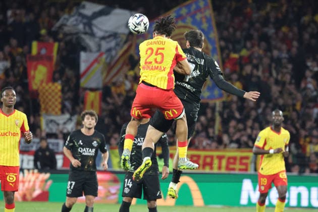 FOOTBALL : RC Lens vs Paris Saint-Germain - Ligue 1 J29 - 13 05 2026 IsmaÃ«lo GANIOU (RC Lens) lors du match RC Lens vs Paris Saint-Germain, Ligue 1 J29, stade Bollaert-Delelis, le 13 mai 2026 - photo Laurent Sanson PsnewZ  Copyright: xLaurentxSANSONx xPsnewZx