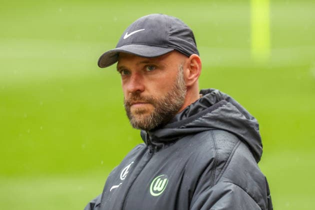 13 05 2026, xgrfx, Football DFB Cup Final, VfL Wolfsburg Press Conference and Final Training v l Stephan Lerch VfL Wolfsburg DFL DFB REGULATIONS PROHIBIT ANY USE OF PHOTOGRAPHS as IMAGE SEQUENCES and or QUASI VIDEO Cologne