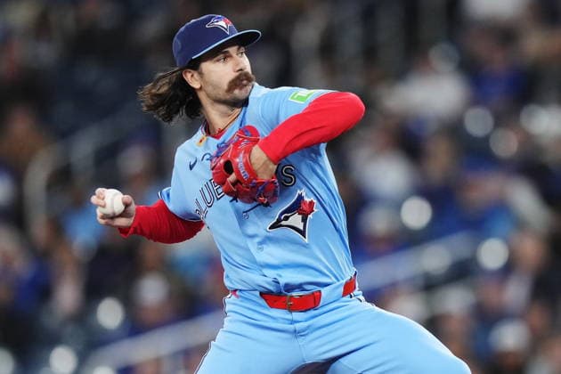 May 13, 2026, Toronto, On, CANADA: Toronto Blue Jays pitcher Dylan Cease (84) works against the Tampa Bay Rays during first inning MLB, Baseball Herren, USA baseball action in Toronto on Wednesday, May 13, 2026. Canada News - May 13, 2026  - ZUMAc35_ 20260513_zaf_c35_145 Copyright: xNathanxDenettex