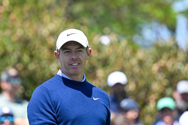 NEWTON SQUARE, PA - MAY 12: .Rory McIlroy of Northern Ireland is shown during the 2026 PGA, Golf Herren Championship on May 12th, 2026 at Aronimink Golf Club in Newtown Square, PA.(Photo by Terence Lewis Icon Sportswire) GOLF: MAY 12 PGA PGA Championship EDITORIAL USE ONLY Icon260512106