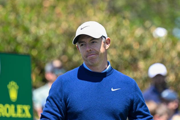 NEWTON SQUARE, PA - MAY 12: .Rory McIlroy of Northern Ireland is shown during the 2026 PGA, Golf Herren Championship on May 12th, 2026 at Aronimink Golf Club in Newtown Square, PA.(Photo by Terence Lewis Icon Sportswire) GOLF: MAY 12 PGA PGA Championship EDITORIAL USE ONLY Icon260512107