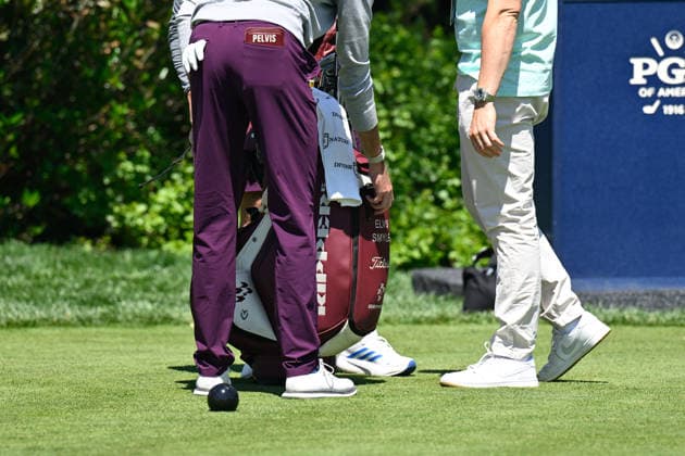 NEWTON SQUARE, PA - MAY 12: during the 2026 PGA, Golf Herren Championship on May 12th, 2026 at Aronimink Golf Club in Newtown Square, PA.(Photo by Terence Lewis Icon Sportswire) GOLF: MAY 12 PGA PGA Championship EDITORIAL USE ONLY Icon260512108