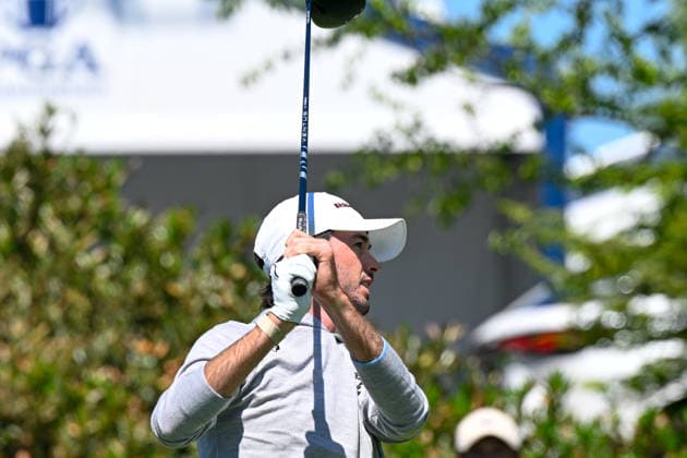 NEWTON SQUARE, PA - MAY 12: Elvis Smylie of Australia is shown during the 2026 PGA, Golf Herren Championship on May 12th, 2026 at Aronimink Golf Club in Newtown Square, PA.(Photo by Terence Lewis Icon Sportswire) GOLF: MAY 12 PGA PGA Championship EDITORIAL USE ONLY Icon260512110