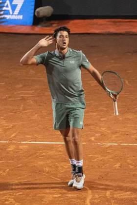 IPA84670048 - Luciano Darderi during Internazionali BNL d Italia, International Tennis match in Rome, Italy, May 14 2026  Copyright: xGiorgioxMaiozzi IPAxSportx xx 84670048