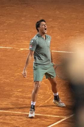 IPA84670053 - Luciano Darderi during Internazionali BNL d Italia, International Tennis match in Rome, Italy, May 14 2026  Copyright: xGiorgioxMaiozzi IPAxSportx xx 84670053
