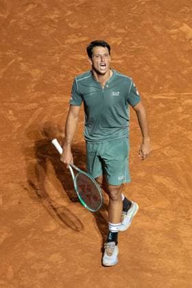 IPA84670054 - Luciano Darderi during Internazionali BNL d Italia, International Tennis match in Rome, Italy, May 14 2026  Copyright: xGiorgioxMaiozzi IPAxSportx xx 84670054