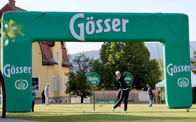 GOLF - Goesser Open 2026 MARIA LANKOWITZ,AUSTRIA,14.MAY.26 - GOLF - Alps Tour, Goesser Open, GC Erzherzog Johann. Image shows Tobias Felsberger (AUT).  GEPAxpictures xHansxOberlaender
