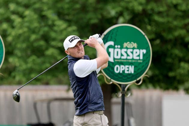 GOLF - Goesser Open 2026 MARIA LANKOWITZ,AUSTRIA,14.MAY.26 - GOLF - Alps Tour, Goesser Open, GC Erzherzog Johann. Image shows Mason Essam (ENG).  GEPAxpictures xHansxOberlaender