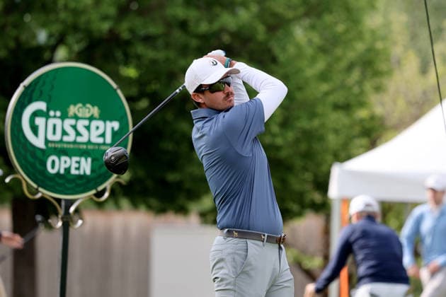 GOLF - Goesser Open 2026 MARIA LANKOWITZ,AUSTRIA,14.MAY.26 - GOLF - Alps Tour, Goesser Open, GC Erzherzog Johann. Image shows Alexandre Vandermoten (FRA).  GEPAxpictures xHansxOberlaender