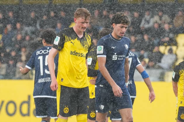 Thursday, 14 05 2026 Season 2025 2026 Final U17 Westfalenpokal at BVB Fußballpark Hohenbuschei, Dortmund, Germany BV Borussia Dortmund U17 VfL Bochum U17 Mats Brauckmann BVB