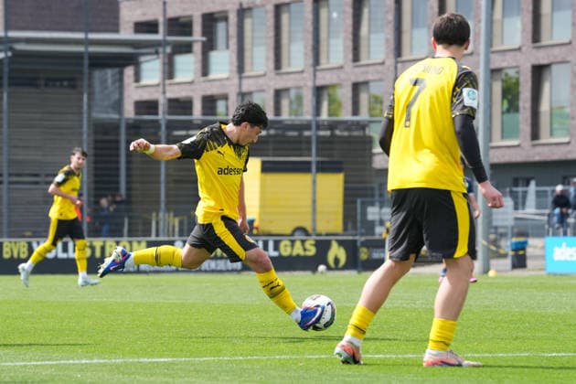 Thursday, 14 05 2026 Season 2025 2026 Final U17 Westfalenpokal at BVB Fußballpark Hohenbuschei, Dortmund, Germany BV Borussia Dortmund U17 VfL Bochum U17 Rohullah Nazari BVB